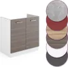 Spülenunterschrank Vicco R-Line Edelgrau 80 cm ohne Produktbild-Vorschau 5