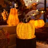 Herbstdeko Kürbis Deko Figuren mit LED Lichter 3 Stück Produktbild-Vorschau 4