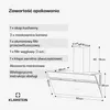 KlarsteinAlina okap kuchenny | 90 cm | 615 m³/h | Cichy | Podgląd zdjęcia produktu 7