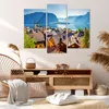 Bild auf Leinwand - Leinwandbild - Berge See Wasser - Produktbild-Vorschau 7