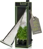 A grow tent with plants inside, shown with the front flap open. Náhled obrázku produktu