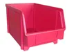 A red plastic storage bin is shown against a white background. Anteprima dell’immagine prodotto
