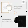 Casa Chic Cadre Photo, Cadre Photo en Metal de 31 x 23 cm, Voir les images du produit 4