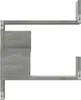 A set of two gray wooden corner shelves mounted on a white background. Náhled obrázku produktu