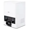A white automatic dustbin for a robot vacuum cleaner. Produktbild-Vorschau