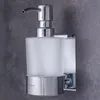 Dolvhin Seifenspender Wandmontage ohne Bohren | Milchglas Produktbild-Vorschau 1