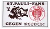 St. Pauli - Gegen Rechts, Aufkleber Produktbild-Vorschau 2