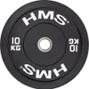 HMS BBR10 Olympische Hantelscheibe aus Gummi, 10 kg, Produktbild-Vorschau 1
