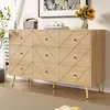 MODFU Moderne Kommode Sideboard mit geometrischem Muster, 9 Produktbild-Vorschau 3