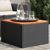 VidaXL 365975, Czarny, Brązowy, 550 mm, 550 mm, 370 mm Podgląd zdjęcia produktu 2