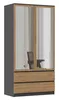 Topeshop SZAFA MALWA AN/AR L, Garderobe, 5 Regale, 2 Produktbild-Vorschau 1