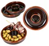 4x Juego Miska na tapas Ø17,8cm Olivová miska hliněná Náhled obrázku produktu 1