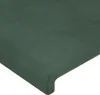 vidaXL Kopfteil Dunkelgrün 90x5x118/128 cm Samt Produktbild-Vorschau 4