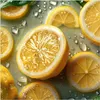 Küchenrückwand Spritzschutz Glas mit Motiv Zitronenfrische Produktbild-Vorschau 3