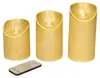 set di 3 LED candela di cera reale telecomando candela di Anteprima dell’immagine prodotto 1