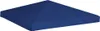 vidaXL Pavillondach 310 g/m² 3x3 m Blau Náhľad obrázku produktu 1
