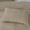 Sleeptime Chevron Teddy Taupe 140 x 200/220 cm Anteprima dell’immagine prodotto 2