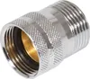 A close-up studio shot of a metal hose connector. Produktbild-Vorschau