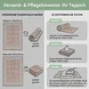 Carpetsale24: Umývateľný koberec, vintage štýl, krátky Náhľad obrázku produktu 6