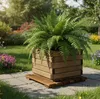 HolzGarden Pflanzenuntersetzer 40x40 cm, 3er Set, aus Produktbild-Vorschau 6