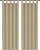 Écharpe décorative Ellen à boucles, lot de 2, gris sable, Voir les images du produit 1