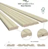 WAVE Lamellen 2,75m HEXIM - MDF Holz Lamellenwand Produktbild-Vorschau 2