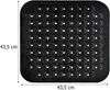Sepio Badewannenmatte Schwarz 43.5cm x 43.5 cm, Duschmatte Produktbild-Vorschau 2
