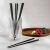 HOMLA SUSHI Set aus schwarzen Sushi-Essstäbchen 4 stk. Produktbild-Vorschau 4