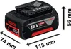 Einschub-Akkupack 18V 5 Ah Li-Ion (schwarz/rot) Produktbild-Vorschau 7