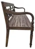 Massive Teakholz Sitzbank CHRISTOS 150cm brown Outdoor Produktbild-Vorschau 4