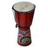 Djembé tambour Bongo Afrique bois peint Drum instrument Voir les images du produit 2