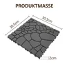 11 Stück Terrassenfliesen aus Kunststoff 30x30x2 cm, ca. 1 Produktbild-Vorschau 2