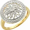 Diamonds by Ellen K. Ring 925/- Sterling Silber gelb 062 Produktbild-Vorschau 1