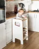 Zabudowany Kitchen Helper dla Dzieci Biały Pomocnik Podgląd zdjęcia produktu 3