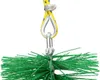 A close-up view of a chimney brush attachment with a rope and metal connectors. Produktbild-Vorschau