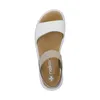 Rieker Damen Klassische Sandalen V9161-80 Farbe: Weiß Produktbild-Vorschau 4