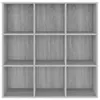 vidaXL Knihovna Grey Sonoma-dub 98x29x97,5 cm Náhled obrázku produktu 3