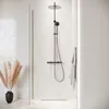 Duschwand Florida 40 x 200cm Glas Duschabtrennung Chrom - Produktbild-Vorschau 3