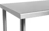 ROYAL Catering Nerezový pracovní stůl 100 x 60 cm Náhled obrázku produktu 9