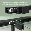 Mai & Mai Duschkabine Eckeinstieg 75x75 cm mit Schiebetür Produktbild-Vorschau 3