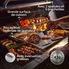 Plaque de cuisson en acier inoxydable Arebos 40 x 30 cm, Voir les images du produit 2