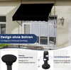 Svěrná markýza COSTWAY šířka 200 cm, balkonová markýza bez Náhled obrázku produktu 7