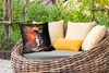 MuchoWow® Outdoor Kissen - Kerze - Geige - Stilleben - Produktbild-Vorschau 3