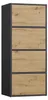 Komoda ALMA ALMA ALMA ALMA ANTRACYT ARTISAN Produktbild-Vorschau 2