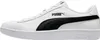 A side view of a white Puma Smash V2 L sneaker with a black Puma stripe. Podgląd zdjęcia produktu