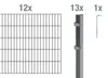 Alberts Doppelstabmatten Zaun, Höhe 180 cm, Länge 24 m, Produktbild-Vorschau 2