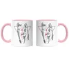 Hund Pferd Tasse Rosa Tierliebhaber Pferdeliebhaber Produktbild-Vorschau 3
