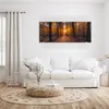 Glasbild 125x50cm in XXL für Wohnzimmer, Schlafzimmer Motiv Produktbild-Vorschau 2