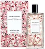A perfume bottle and its box, both decorated with a cherry blossom pattern. Náhled obrázku produktu