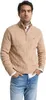 Gant Pullover beige Halbreißverschluss gestrickt Textur Produktbild-Vorschau 1